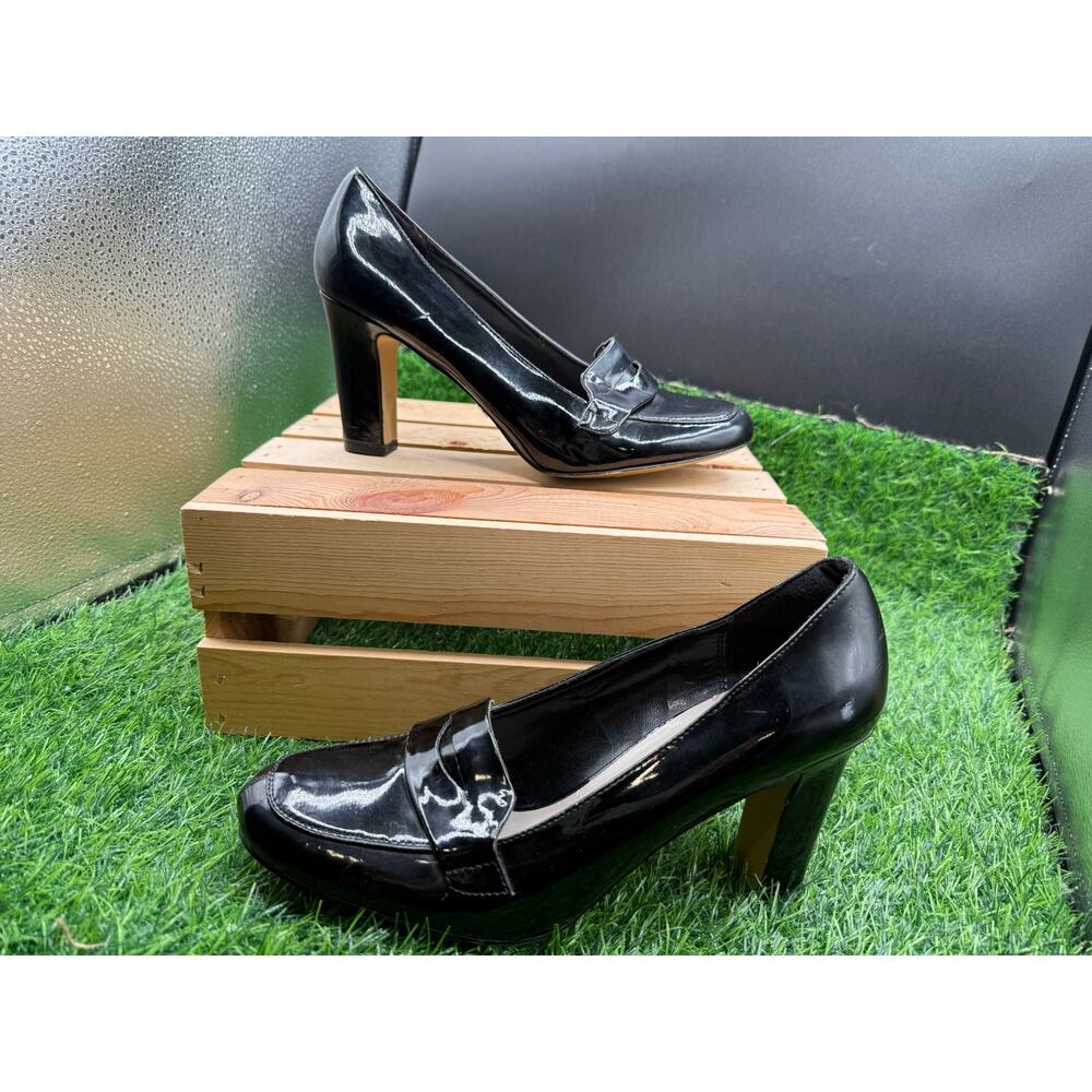 Nickels Pumps-Black-Size 10W